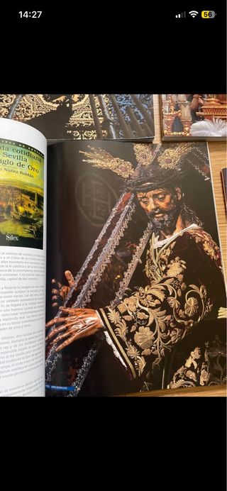 Lote revistas semana santa de sevilla de coleccion