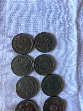 Lote de monedas antiguas