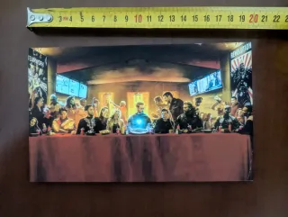 Cuadro La Última Cena Marvel