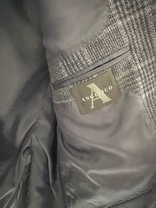 Giacca uomo invernale Angelico blu e grigia