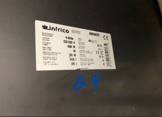 Armario Refrigerador INFRICO 2 Puertas (REVISADO)
