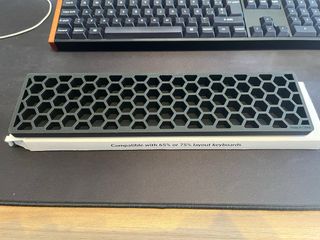 Reposamuñecas Keychron PR43 Silicona Negro