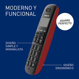 Panasonic KX-TGB610SPR Teléfono Inalámbrico Digita