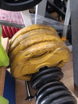 Discos de pesas para gimnasio 30mm