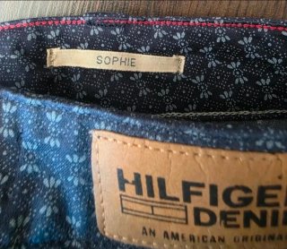 Pantalón Tommy Hilfiger Denim Mujer Azul