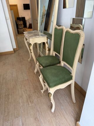 Recibidor estilo Luis XV antiguo (1948)