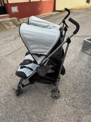 Silla de paseo gemelar