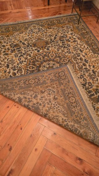 Alfombra 195x160 estilo persa antigua rectangular