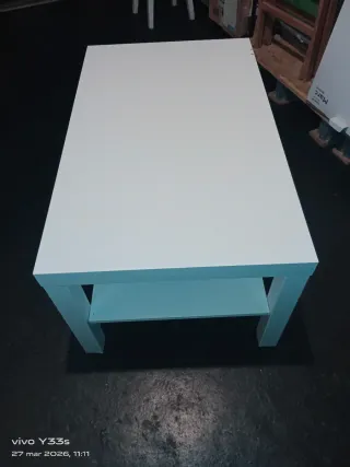 Mesa de centro IKEA blanca