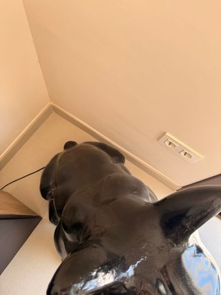 Figura Perro Bulldog Francés Negro