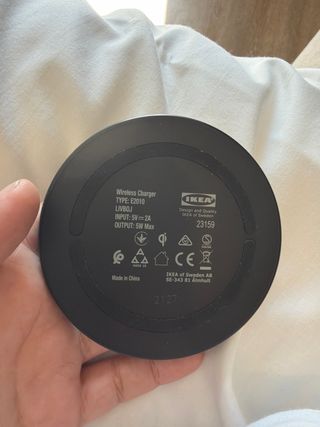 Cargador Inalámbrico IKEA LIVBOJ