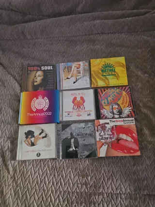 Lote 9 CDs Música Variada Ibiza Dance