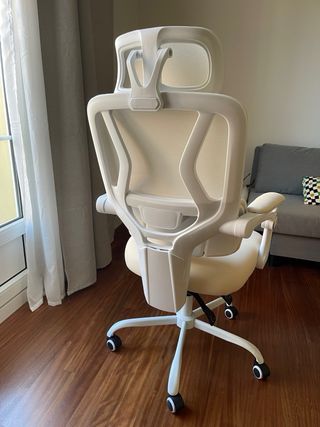 Silla Ergonómica Oficina Ajustable Beige