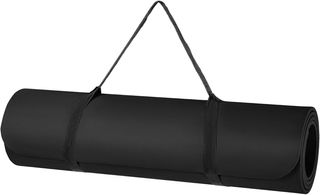 Esterilla Yoga Negra con Funda y Correa