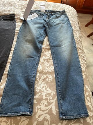 Vaqueros Armani Exchange Azul/Negro Talla 50