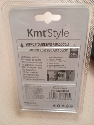 Doccino, Soffione Doccia, 23x8cm + supporto parete