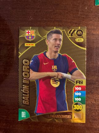 Carta Adrenalyn 2024-25 Lewandowski