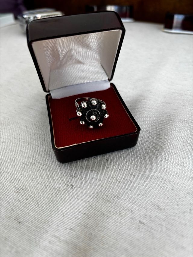 Sortija Charra Plata Ley