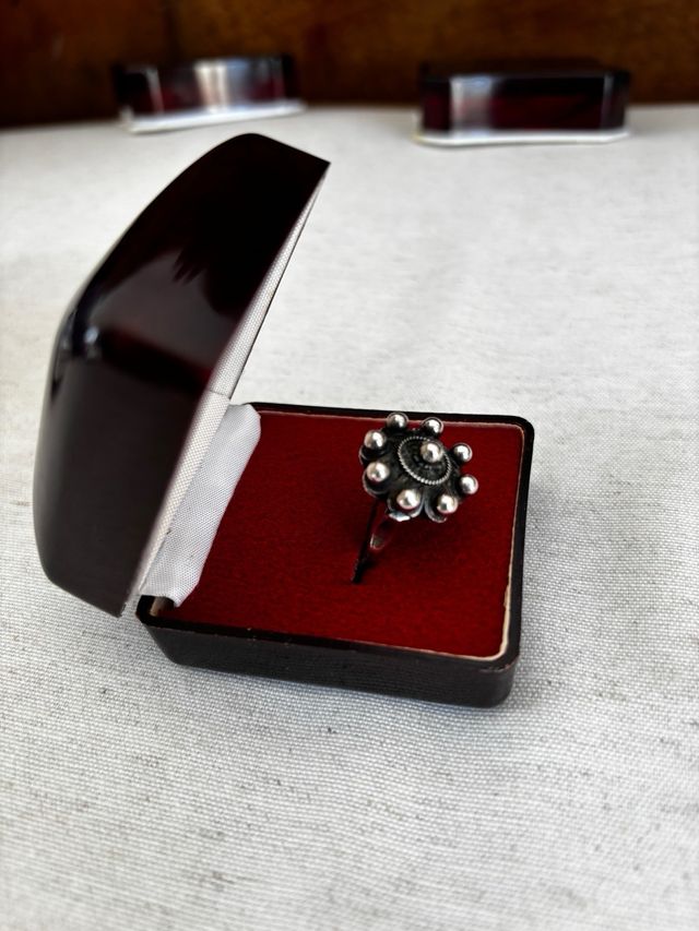 Sortija Charra Plata Ley