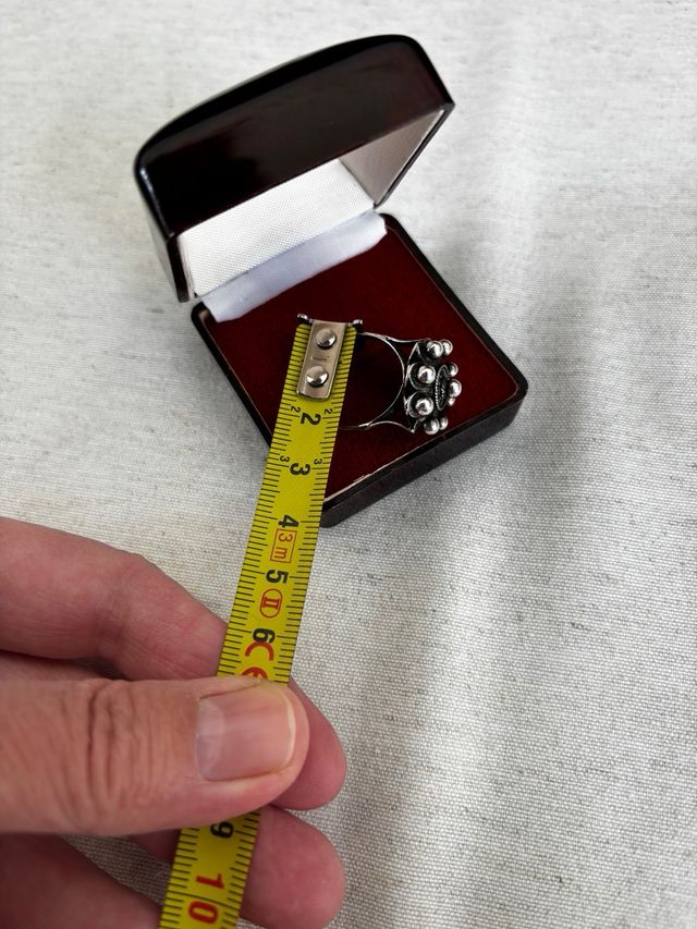 Sortija Charra Plata Ley