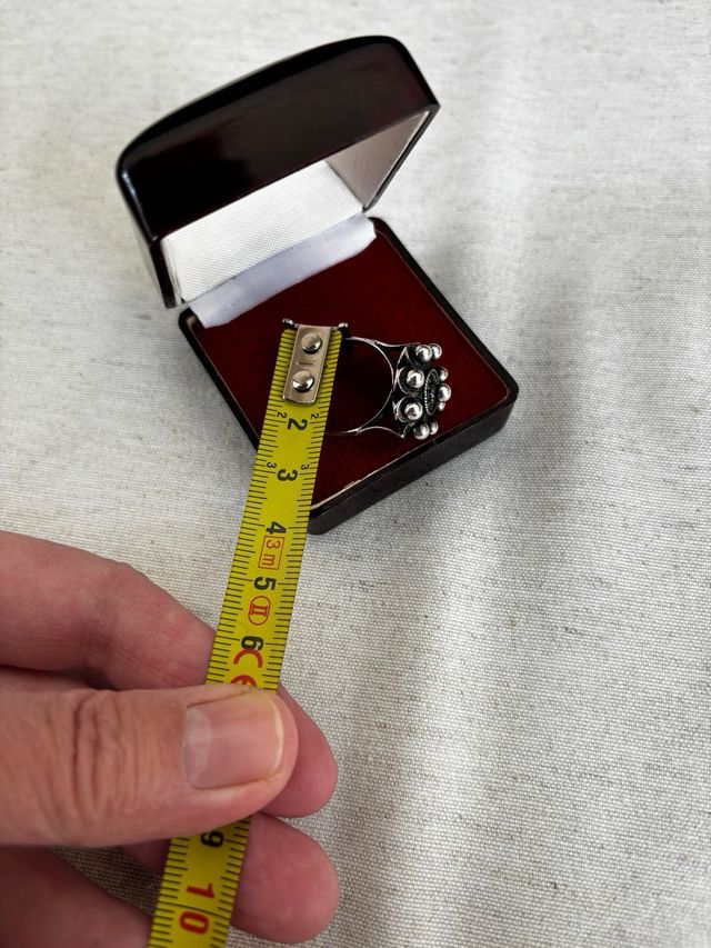 Sortija Charra Plata Ley