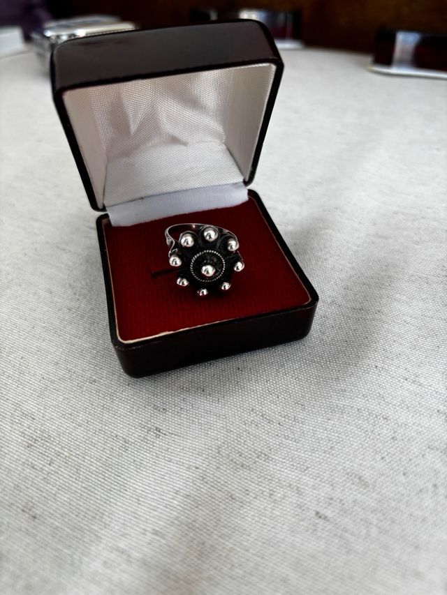 Sortija Charra Plata Ley