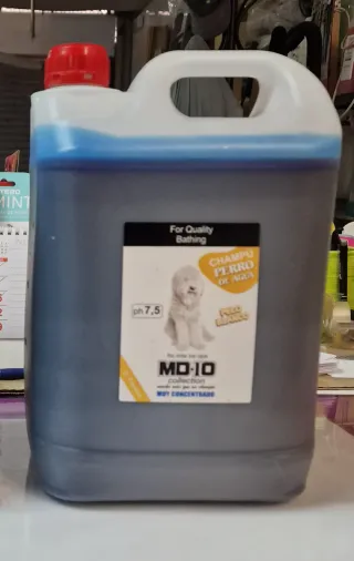 Champú MD-10 Perro Manto Blanco