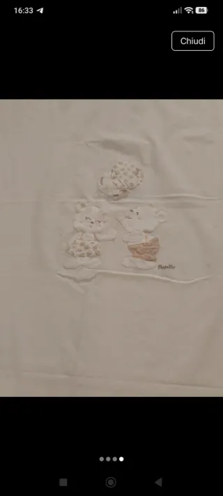 Copertina culla in cotone