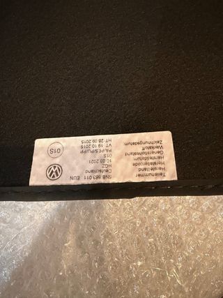 4 Alfombrillas Volkswagen Tiguan Nuevas original