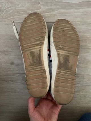 Zapatillas El Ganso Azul y Rojo