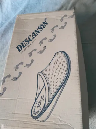 Zapatos de enfermera Descans talla 41 azul