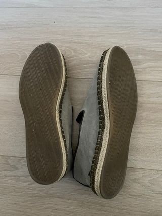 Alpargatas Zara Hombre Gris