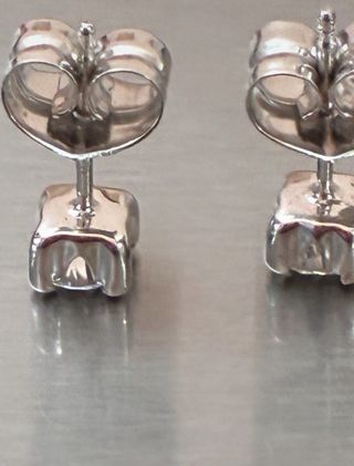 Pendientes Oro 18k Diamantes Naturales 0.65 Ct