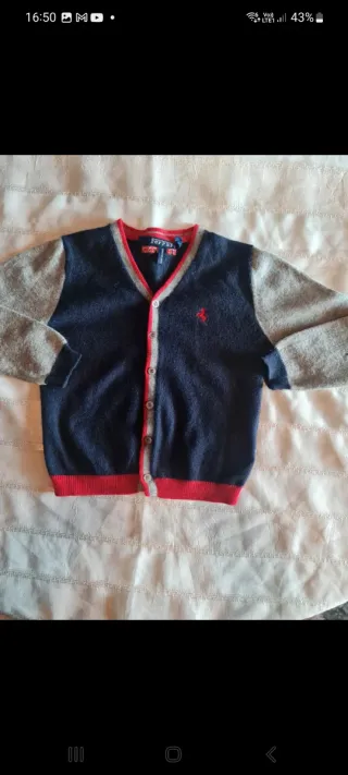 Cardigan Ferrari Bambino 3 Anni