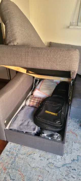 Sofá Cama Chaise Longue Ikea Friheten Gris