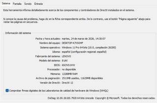 Portátil Lenovo V330 i5 / 12GB RAM / 250GB SSD