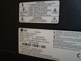 La Televisión  esta en Palma de mallorca LG Negra