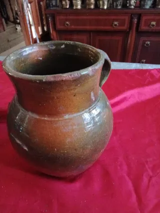 2 Jarras Antiguas o pucheros de barro