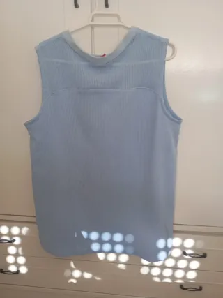 Camiseta sin mangas Nike azul original