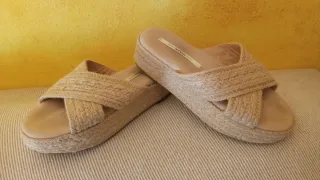 Sandalias plataforma talla 37