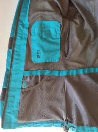 Abrigo ligero azul-verdoso mujer Talla 38 M