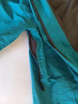 Abrigo ligero azul-verdoso mujer Talla 38 M