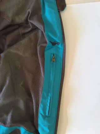 Abrigo ligero azul-verdoso mujer Talla 38 M