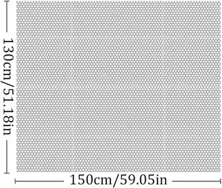 Mosquitera Ventana,Tela para Mosquitera,Negro Anti