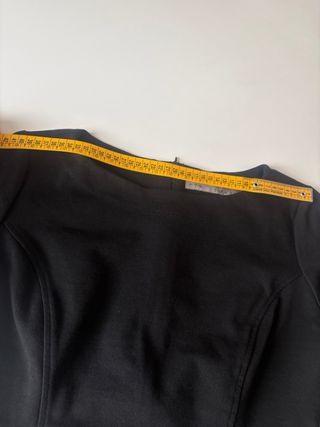 Vestito tubino nero Zara Tg L