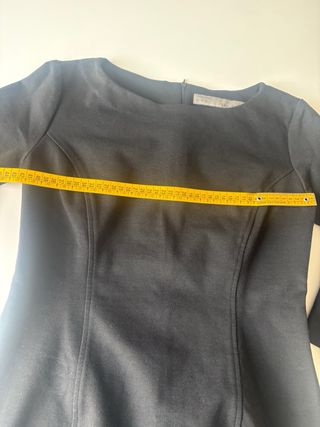 Vestito tubino nero Zara Tg L