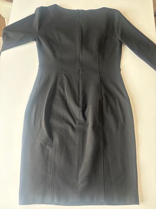 Vestito tubino nero Zara Tg L
