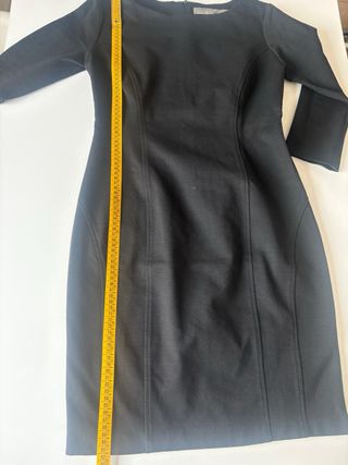 Vestito tubino nero Zara Tg L