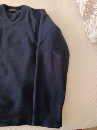 Jersey Peter Scott Lana Azul Marino
