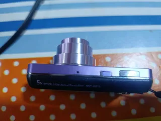 Sony Cybershot DSC-W570 Cámara Digital Morada